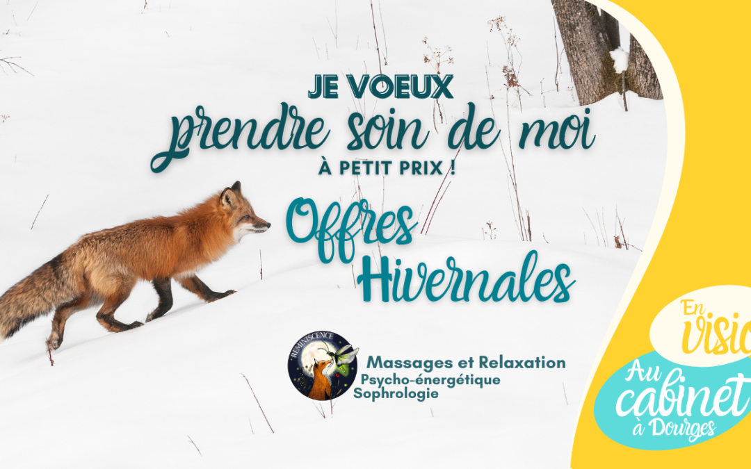 ♥️OFFRES HIVERNALE♥️ Massages & Soins énergétiques