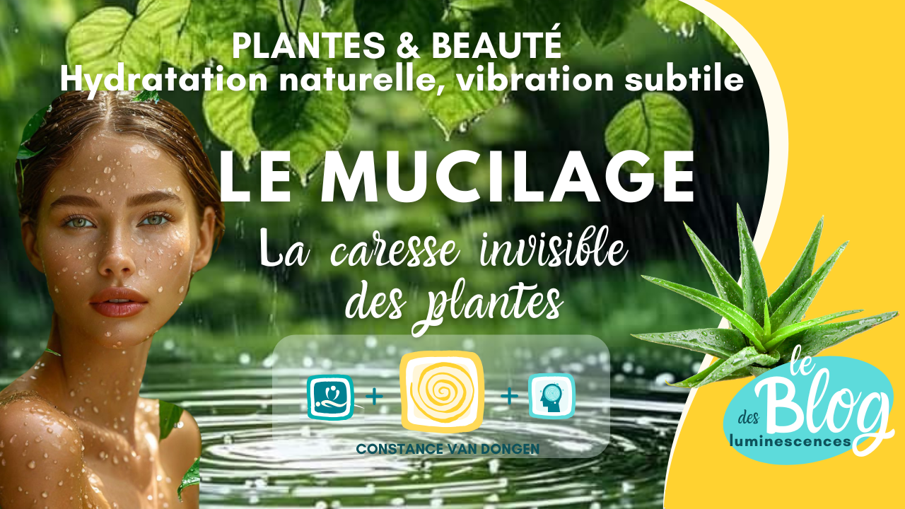Plantes et Beauté : Bienfaits du mucilage par Constance van Dongen, esthéticienne Corps • âme • Esprit : Soins Énergétiques, phyto cosmétique, neuroSCiences et Sophrologue en visio et à Dourges (entre Lille et Arras)