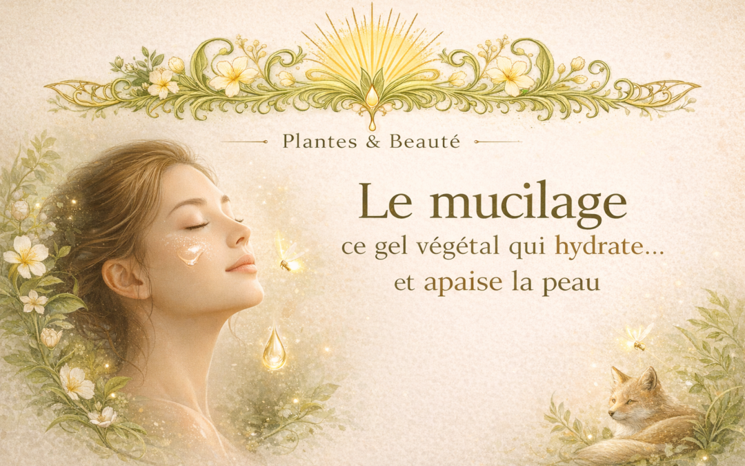 🌿 Le mucilage : l’or végétal qui prend soin de ton corps !