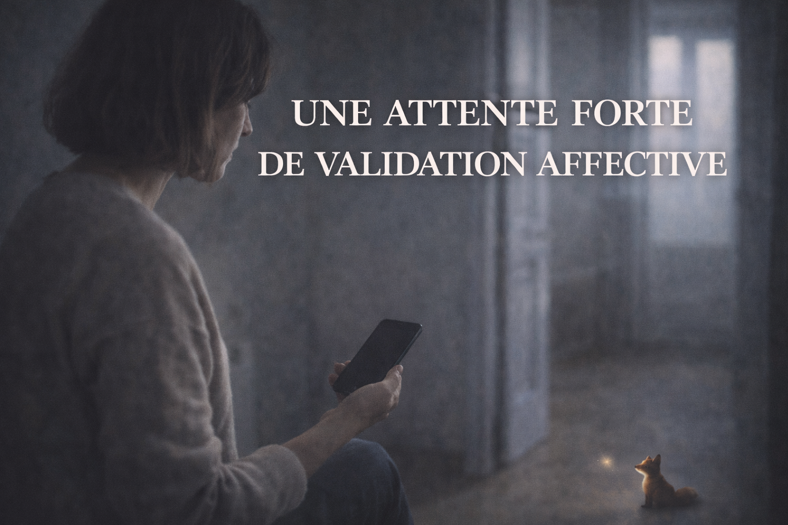 Une attente forte de validation affective Attente de validation affective chez une femme – dépendance affective et besoin de reconnaissance