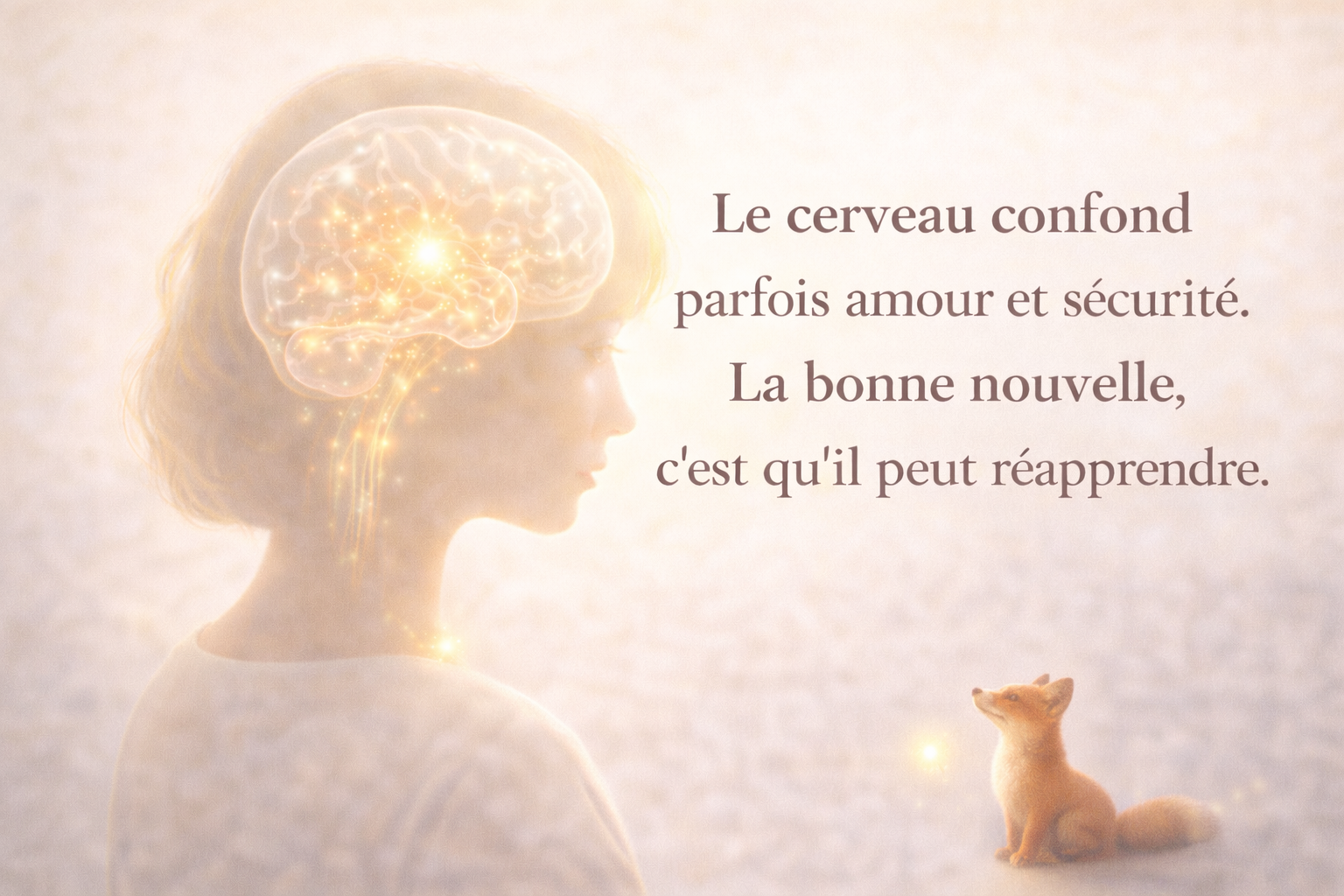 Quand le cerveau confond amour et sécurité Le cerveau confond amour et sécurité – dépendance affective et régulation du système nerveux