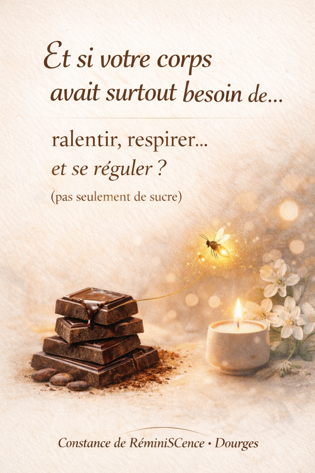 Envie de chocolat et besoin d’apaisement du système nerveux – approche RéminiSCence Dourges