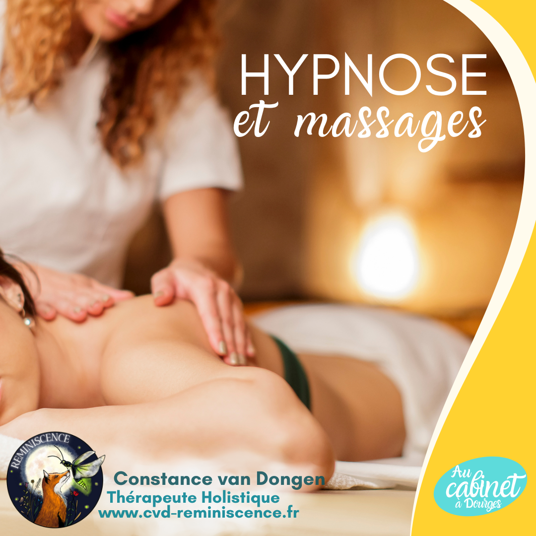 Hypnose énergétique avec formule de guérison des blessures d'âme & massages relaxant psycho énergétique de Constance thérapeute à Dourges